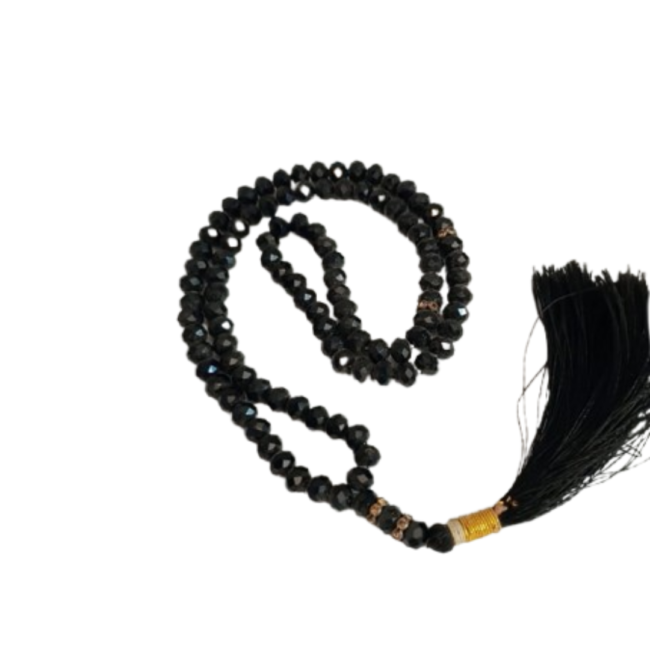 Crystal Black Tasbih